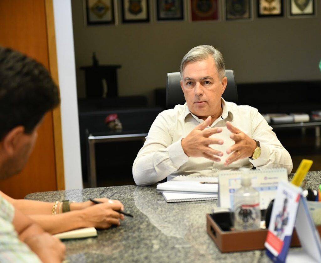 Paulo Corrêa articula reforma da delegacia e aumento de efetivo policial de Sidrolândia