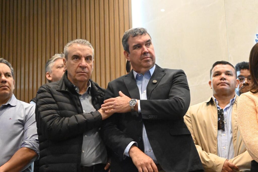 Com Riedel e Tebet, Paulo Corrêa assina convênio de R$ 51,6 milhões para Ponta Porã